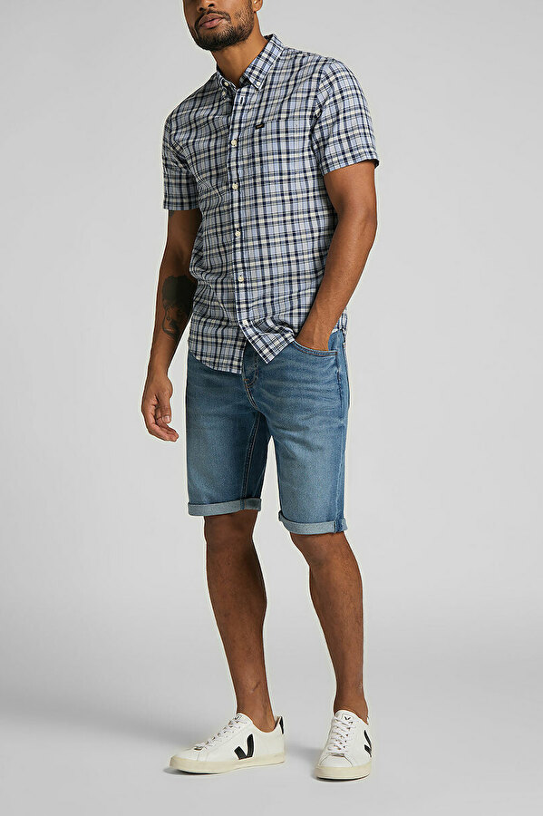 Рубашка LEE LEE BUTTON DOWN SS Regular Fit (L886KZLR) Голубой