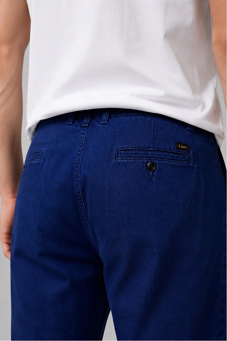 Шорти джинсові LEE Slim Chino Shorts Slim Fit (L73HRYTD) Синій