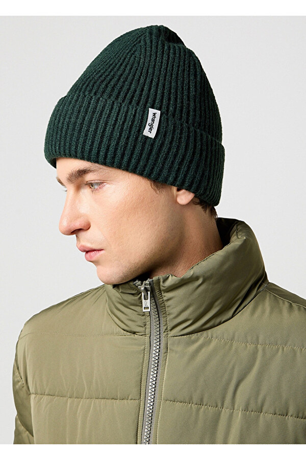 Шапка Wrangler Rib Beanie Multiple Fits (112372397) Зеленый