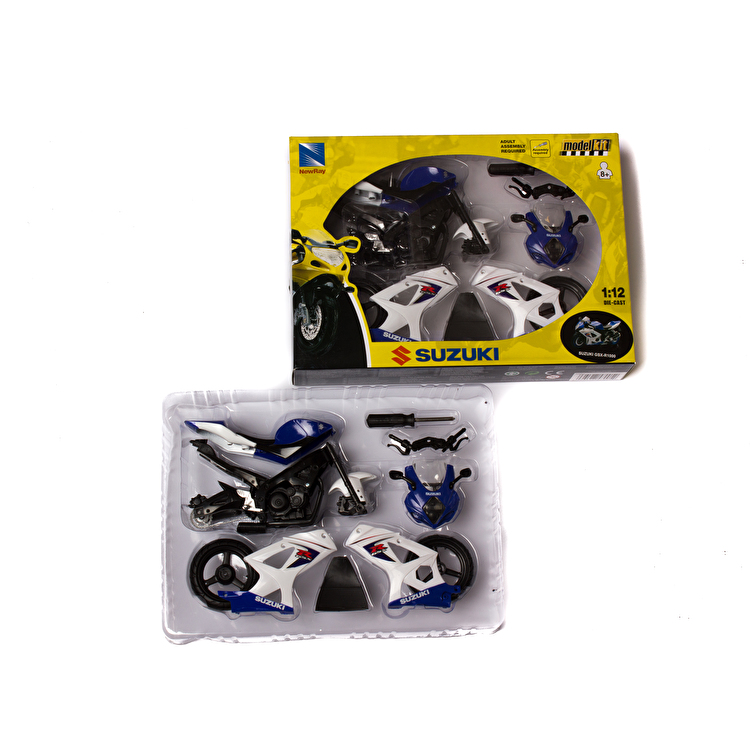 Збірна модель мотоцикл SUZUKI GSX-R1000 (1:12) 1:12 NEW RAY (57005)