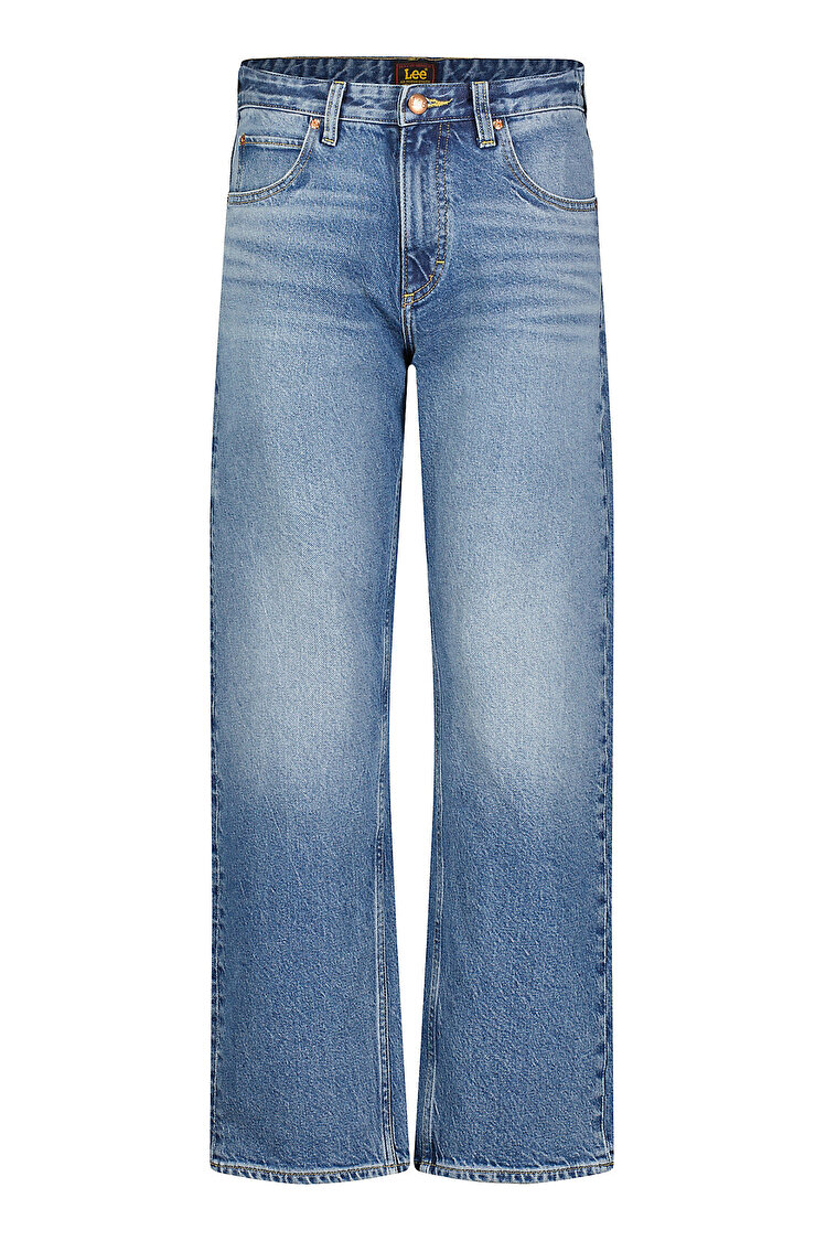 Джинсы LEE Rider loose modern mid (112355132) Голубой