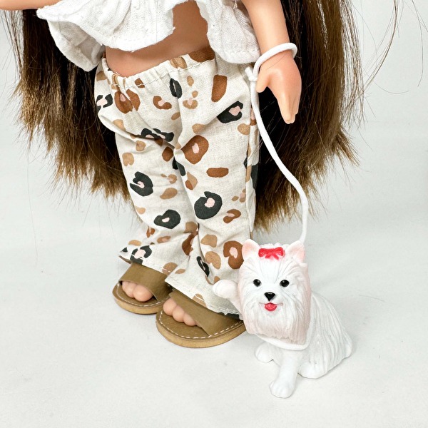 Кукла MIA PET BROWN STRAIGHT HAIR CASE 30 см Nines d`Onil (3404)