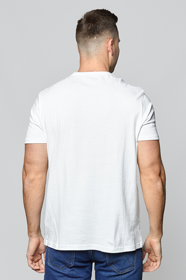 Футболка Wrangler SS SEAS LOGO TEE Regular Fit (W7AKGF989) Білий