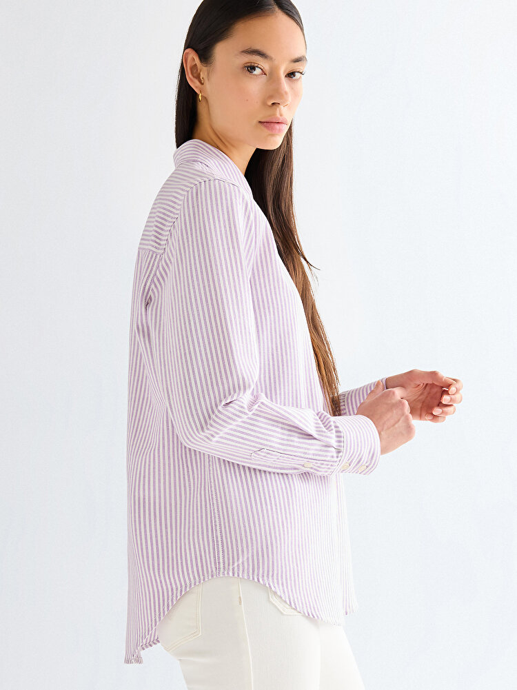 Рубашка Wrangler 1 PKT SHIRT Regular Fit (112378138) Фиолетовый