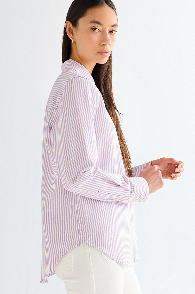 Сорочка Wrangler 1 PKT SHIRT Regular Fit (112378138) Фіолетовий