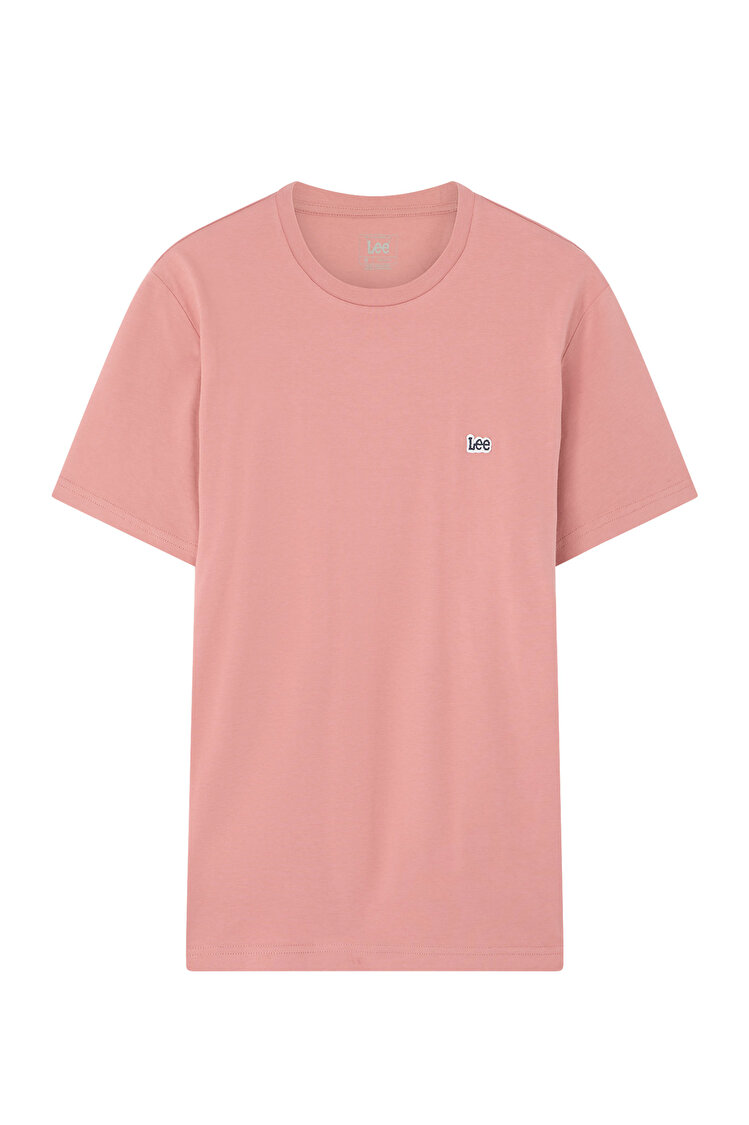 Футболка LEE SS PATCH LOGO TEE Regular Fit (112376927) Розовый