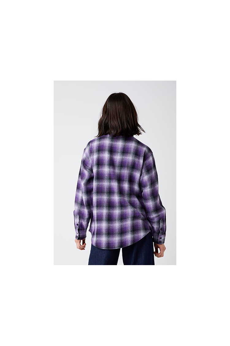 Сорочка Wrangler 1 Pocket Overshirt Regular Fit (W5N52VP04) Фіолетовий