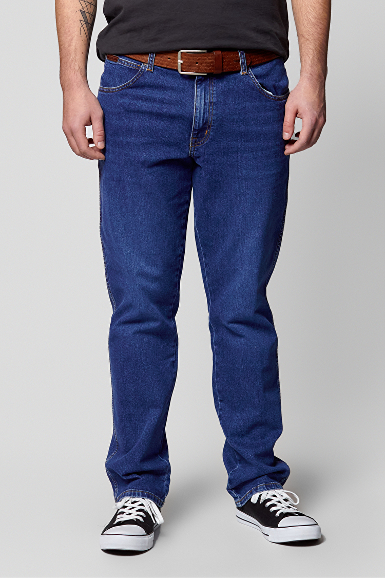 Джинси Wrangler Texas Slim Slim Fit (W12ST112E) Синій