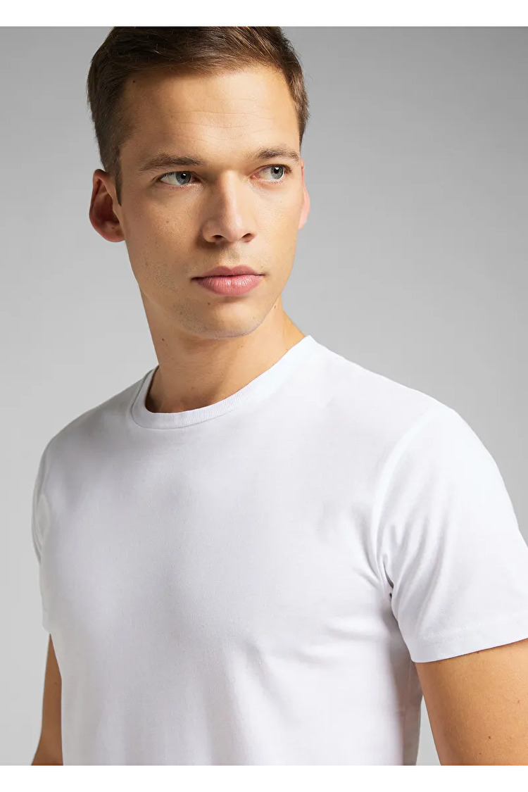 Набір футболок твін-пак LEE Twin pack Crew Fitted Fit (L680CM12) Білий