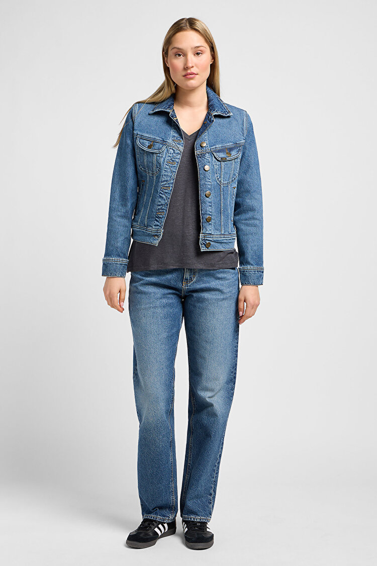 Куртка LEE Rider Jacket Regular Fit (112341297) Голубий