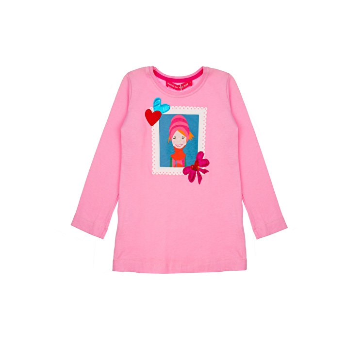 Футболка с длинным рукавом AGATHA RUIZ DE LA PRADA Agatha baby (7TN0311) Розовый