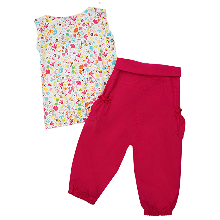 Комплект: Майка та брюки Losan Mc baby girls (016800804/151) Різнокольоровий