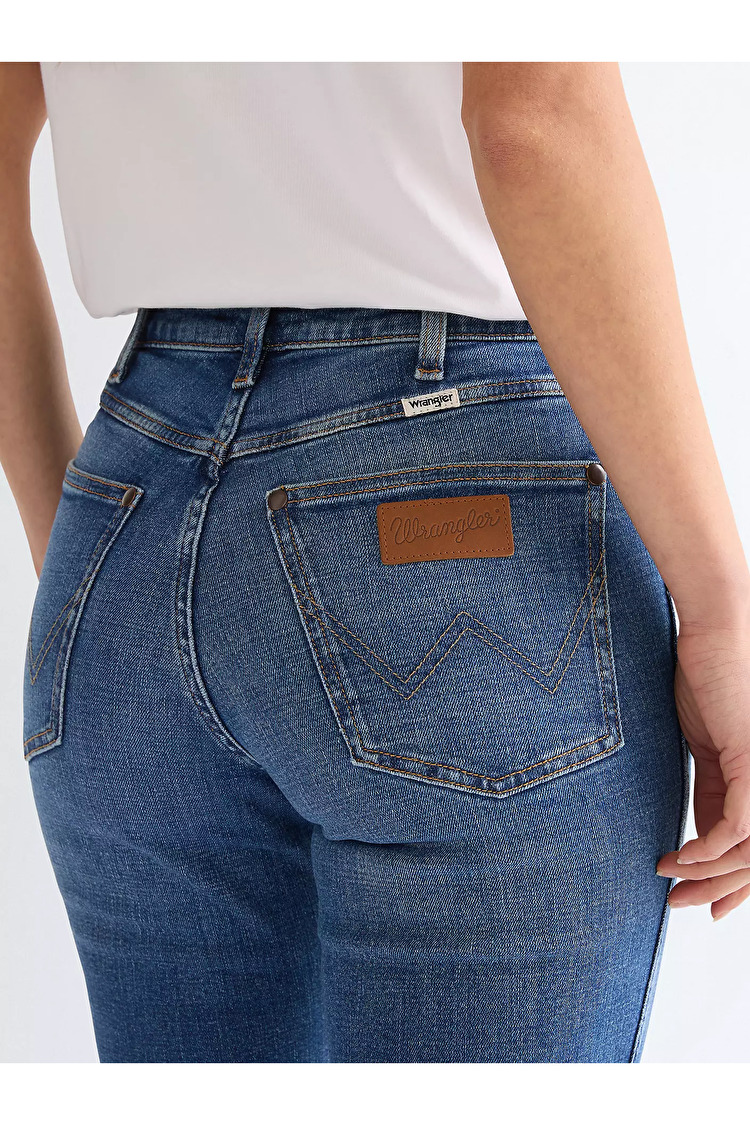 Джинси Wrangler STRAIGHT Straight Fit (112371166) Блакитний