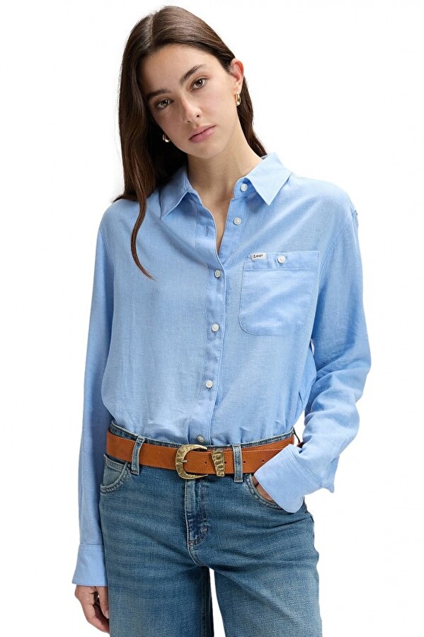 Сорочка LEE ALL PURPOSE SHIRT Regular Fit (112378747) Блакитний