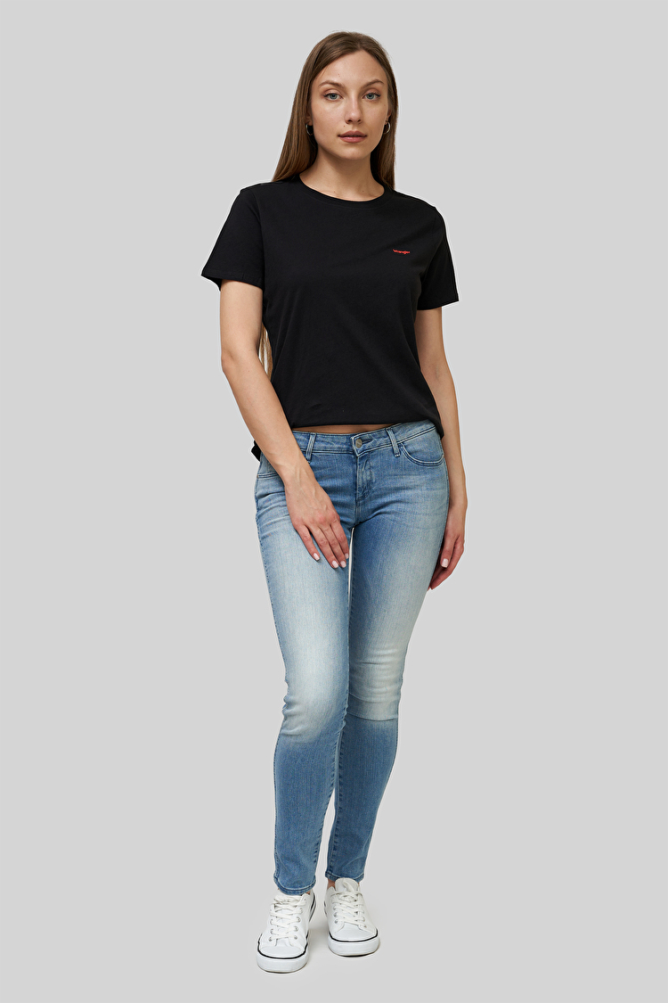 Джинсы Wrangler Courtney Skinny Fit (W23S4571P) Синий