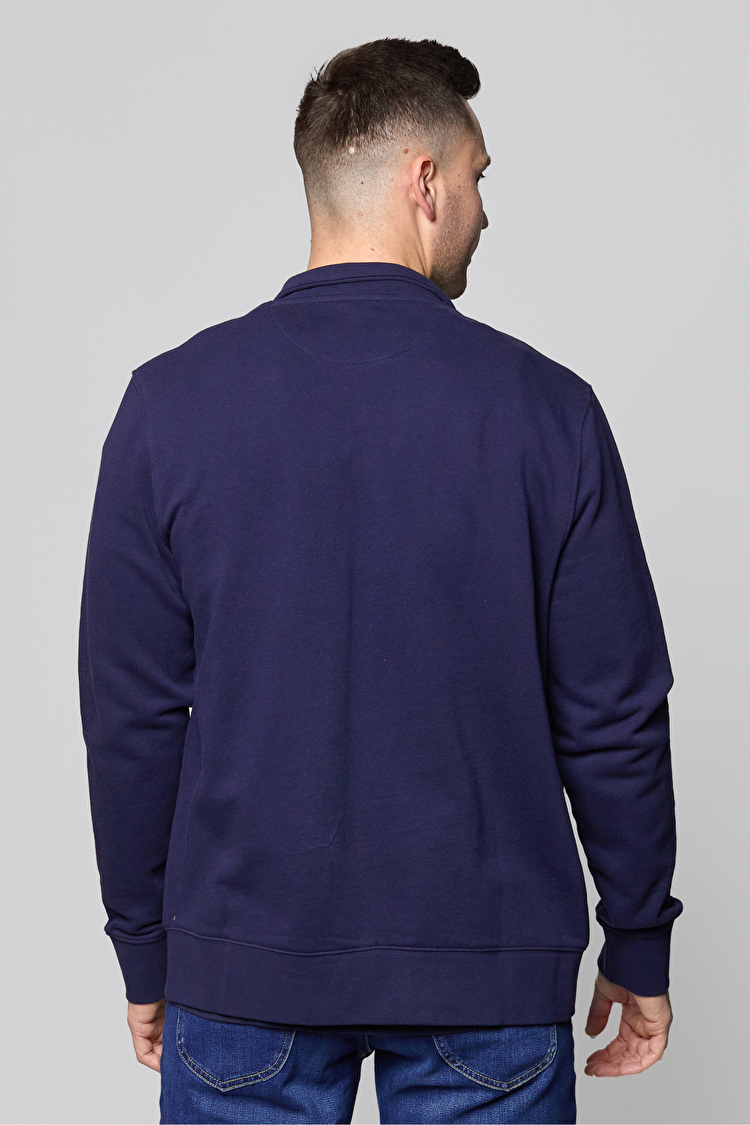 Кофта Wrangler Funnel Neck Zip Regular Fit (W6G5HA114) Темно-синий