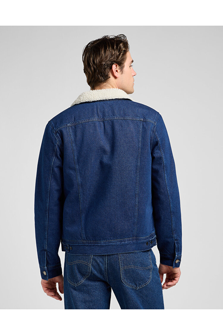 Шерпа LEE Sherpa Jacket Regular Fit (112370428) Синий