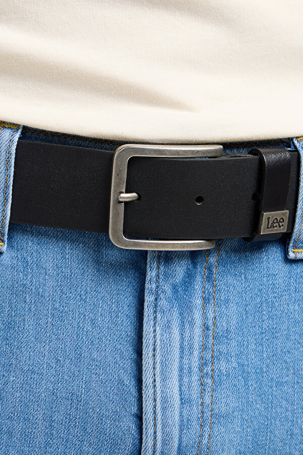 Ремень LEE Small Logo Belt (112124604) Черный