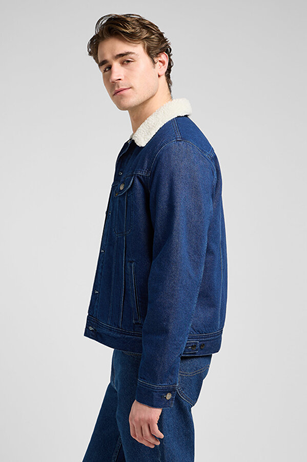 Шерпа LEE Sherpa Jacket Regular Fit (112370428) Синій
