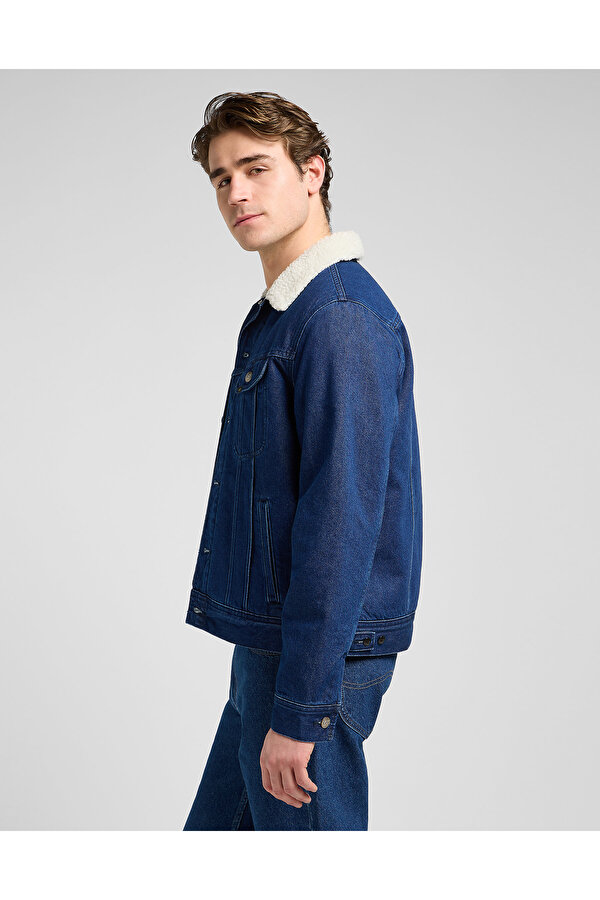 Шерпа LEE Sherpa Jacket Regular Fit (112370428) Синий