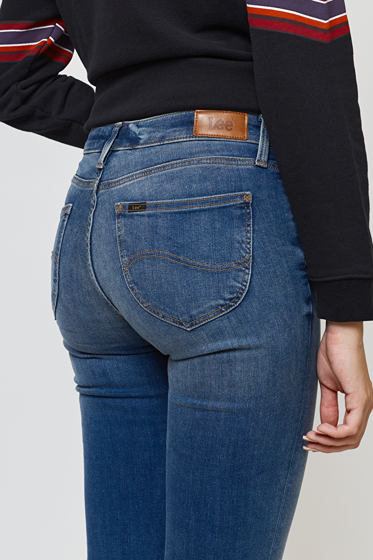 Джинси LEE Scarlett Skinny Fit (L526HAOE) Синій