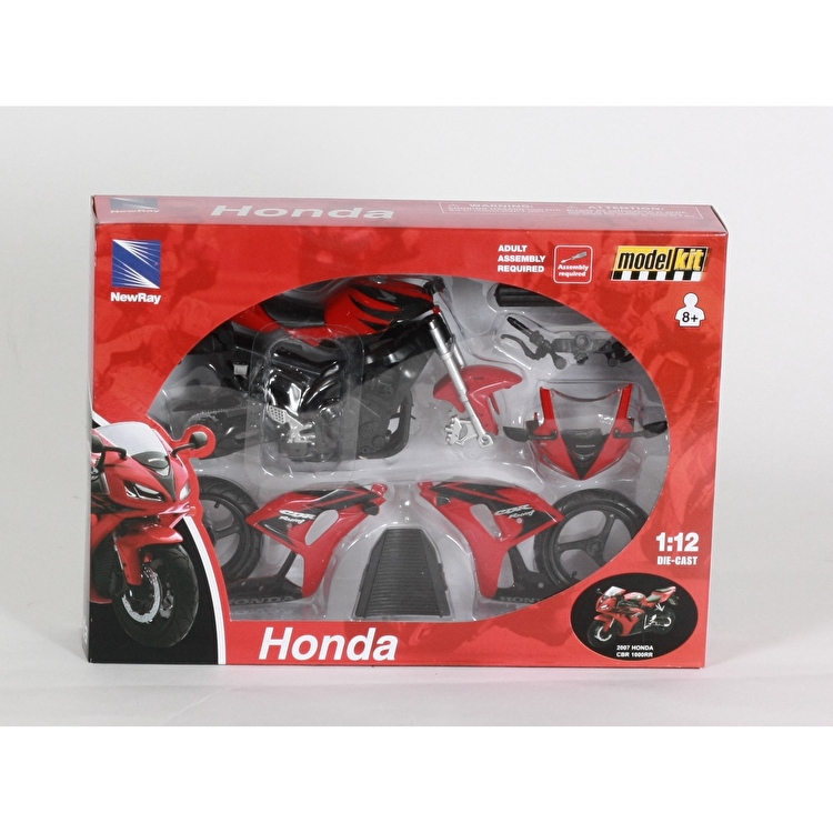 Збірна модель Мотоцикл HONDA CBR 1000RR 2007 (1:12) NEW RAY (43145/a)