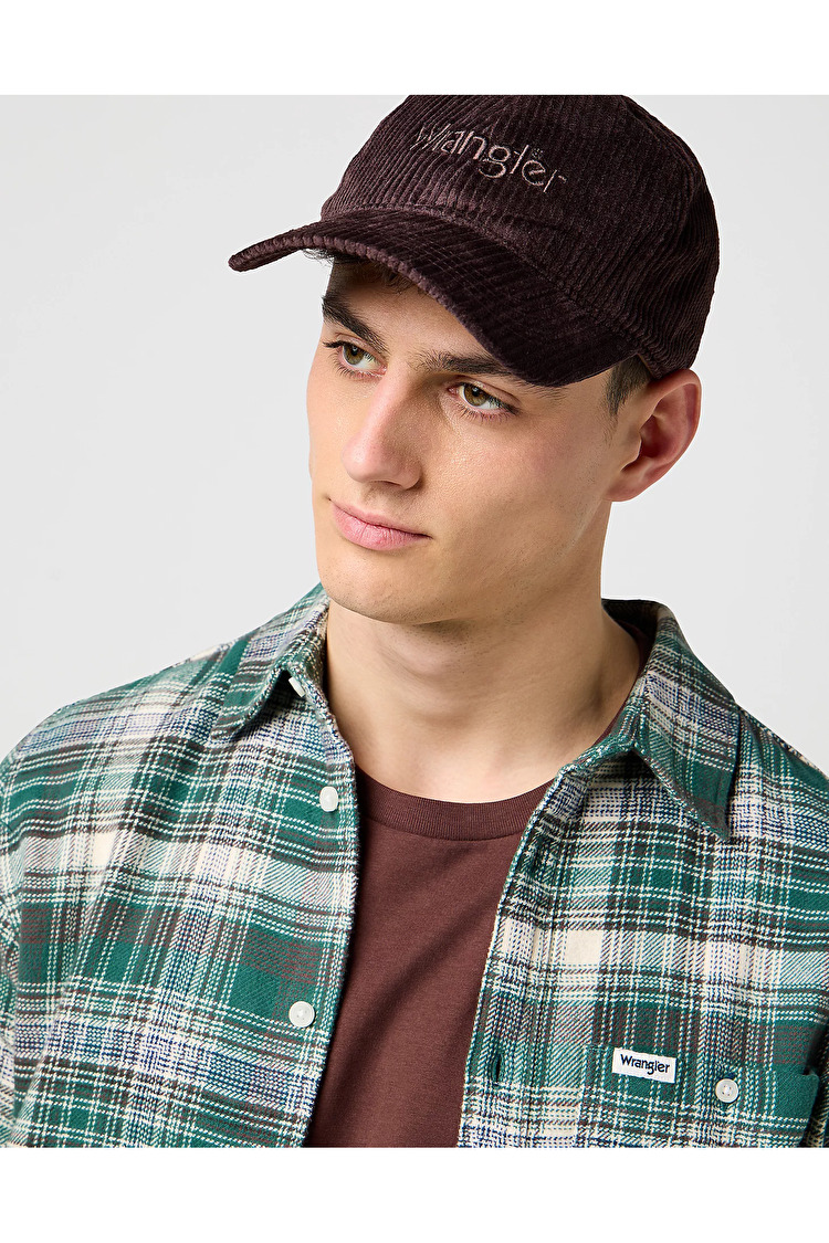Кепка Wrangler Corduroy Cap Multiple Fits (112372435) Коричневый