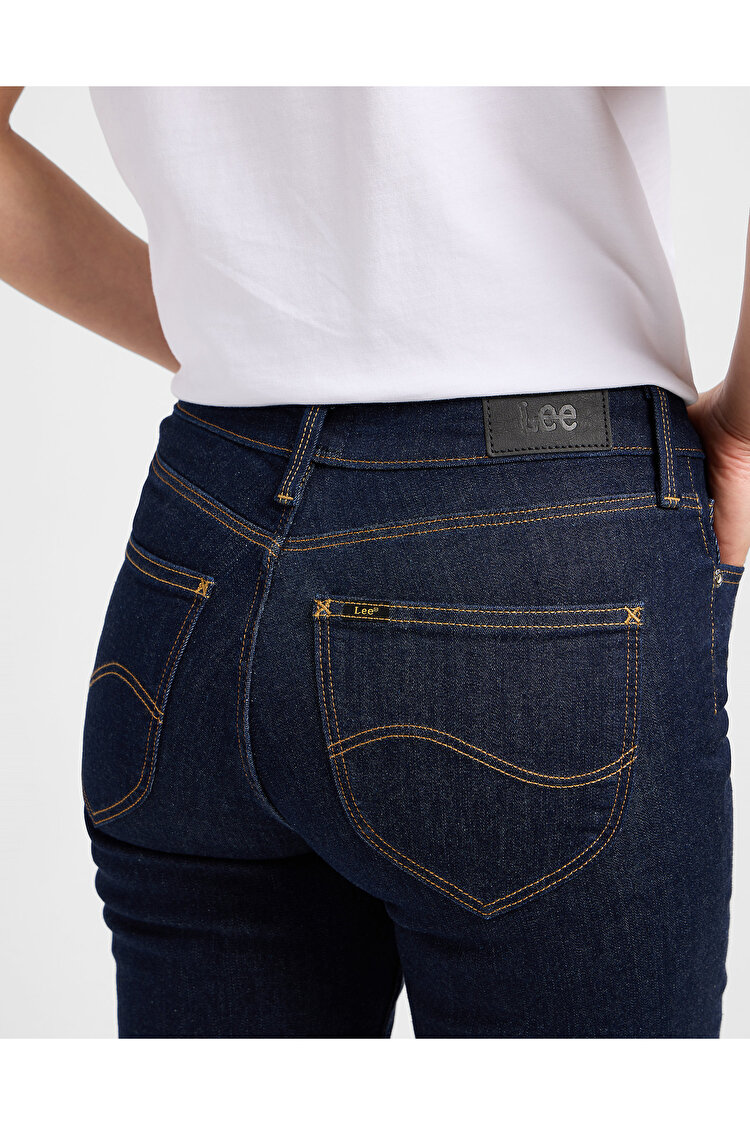 Джинси LEE MARION Regular Fit (112105808) Темно-синій