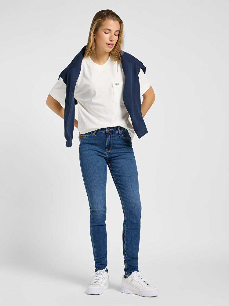 Футболка LEE SS POCKET TEE Relaxed Fit (112371882) Белый