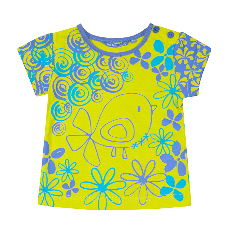 Футболка Losan Mc baby girls (118-1201AD/20) Яскраво-зелений