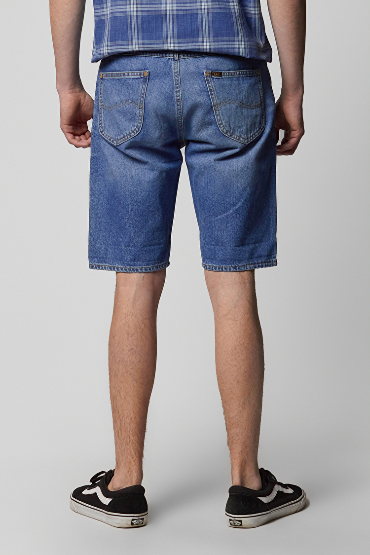 Шорты джинсовые LEE 5 Pocket Short Regular Fit (L73ELJIX) Голубой