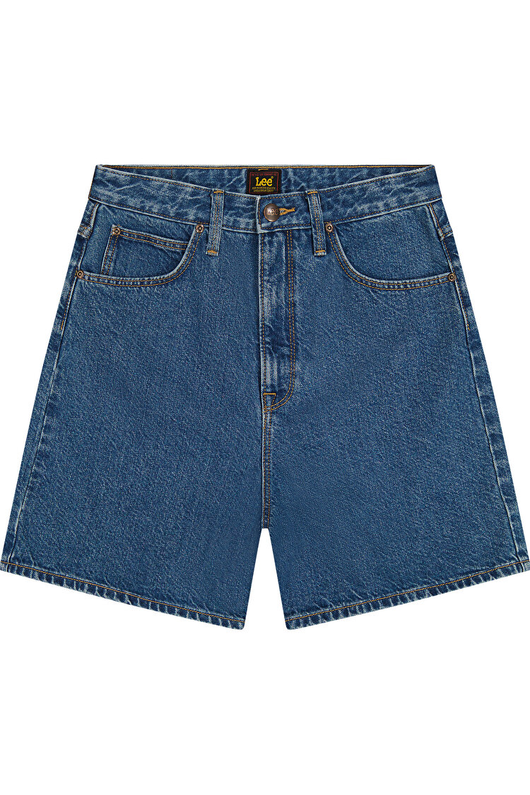 Шорти джинсові LEE Stella Short Head To Toe (112363254) Голубий