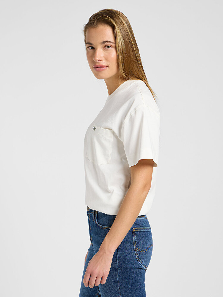 Футболка LEE SS POCKET TEE Relaxed Fit (112371882) Белый