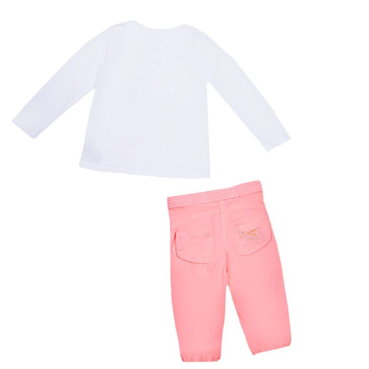 Костюм: Джемпер та брюки Losan Mc baby girls (018803304/001) Білий