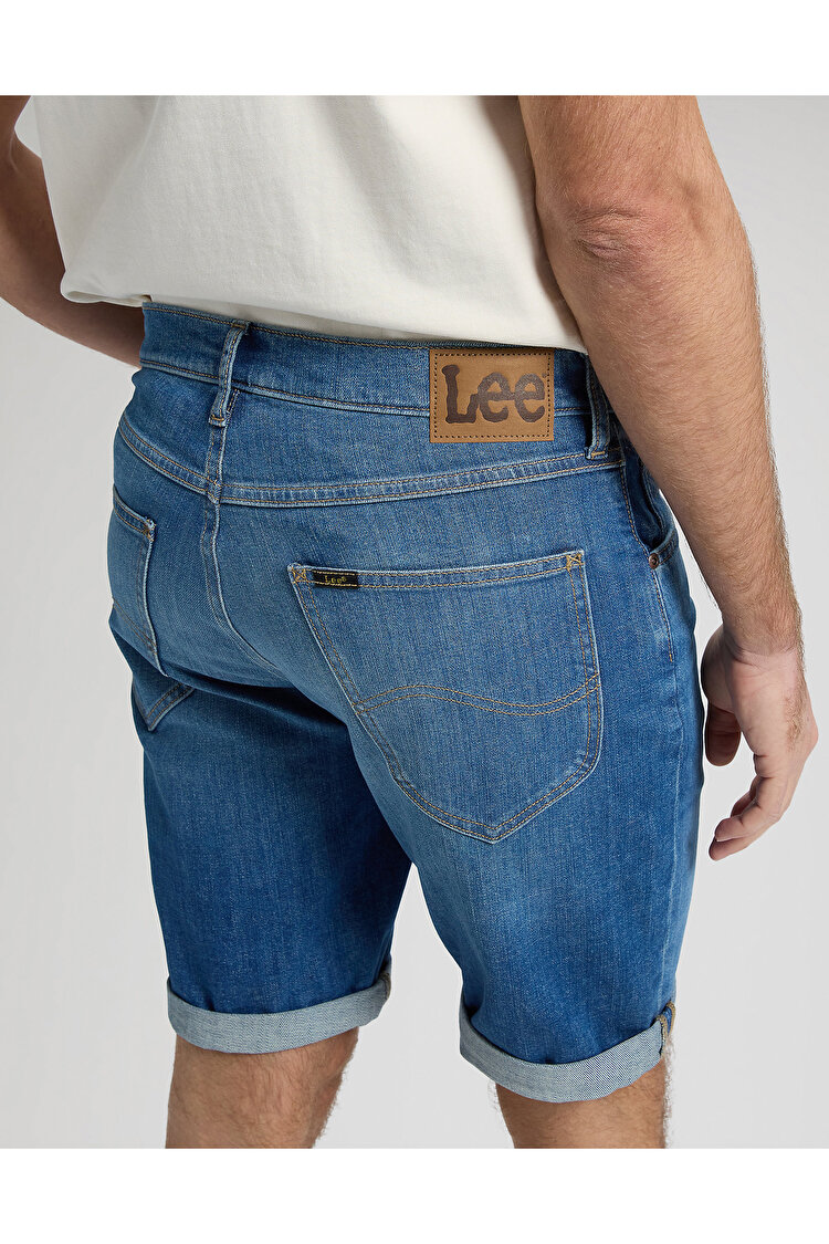Шорты LEE 5 Pocket Short Regular Fit (112376311) Голубой