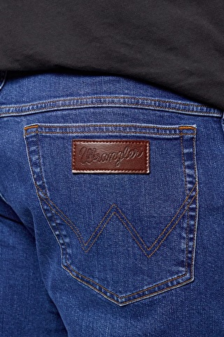 Джинси Wrangler Texas Slim Slim Fit (W12ST112E) Синій