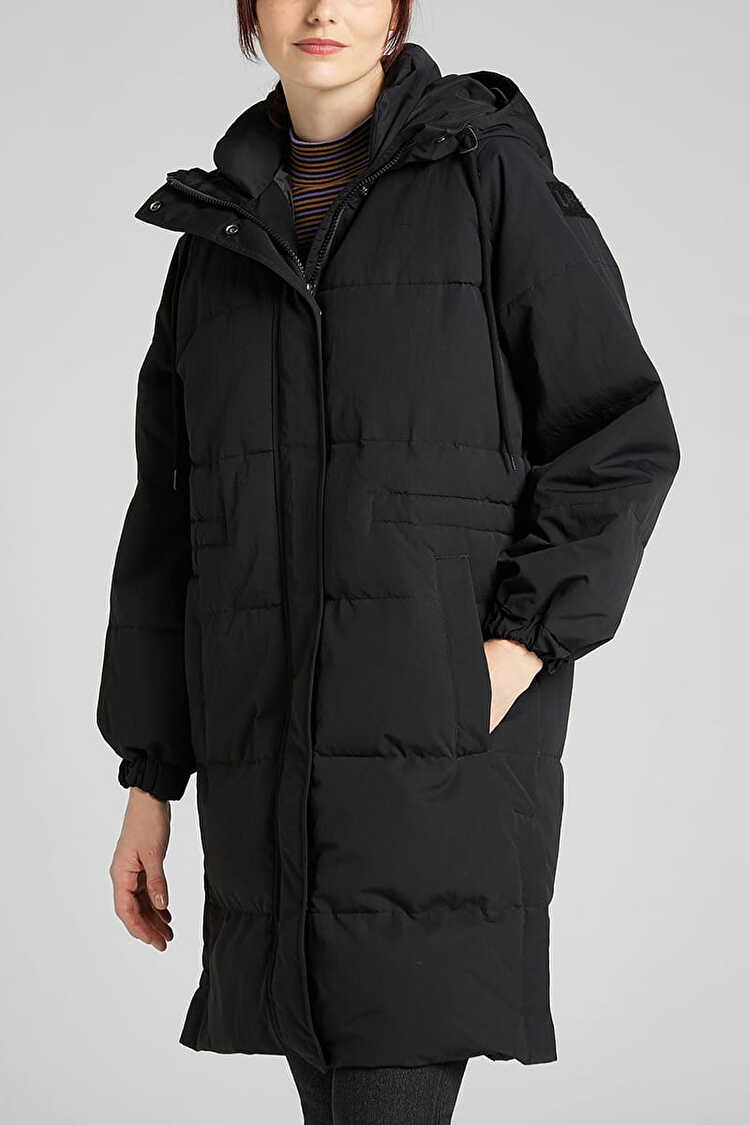 Куртка довга LEE Long Puffer Relaxed Fit (L56IXW01) Чорний