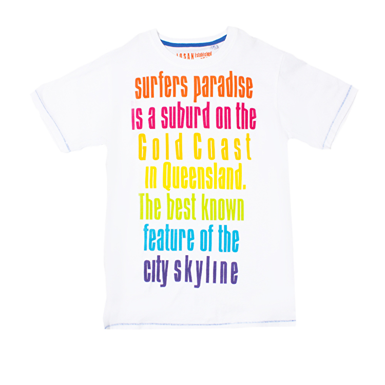 Футболка Losan Junior boys (313-1613AA/001) Білий