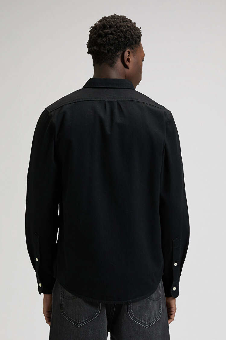 Рубашка LEE Lee Button Down Regular Fit (112376555) Черный
