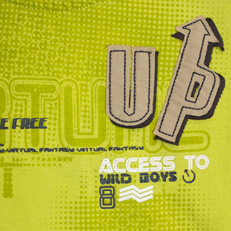 Комплект: Футболка та шорти Losan Mc baby boys (015802203/20) Яскраво-зелений