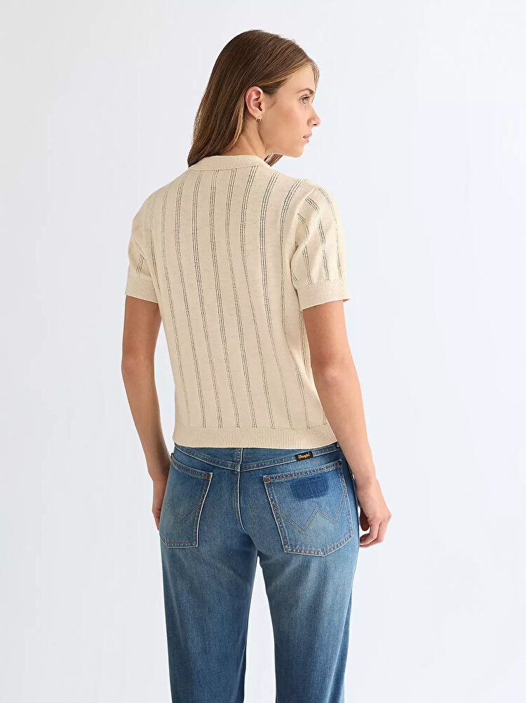 Поло Wrangler ONE POCKET POLO Slim Fit (112378094) Білий