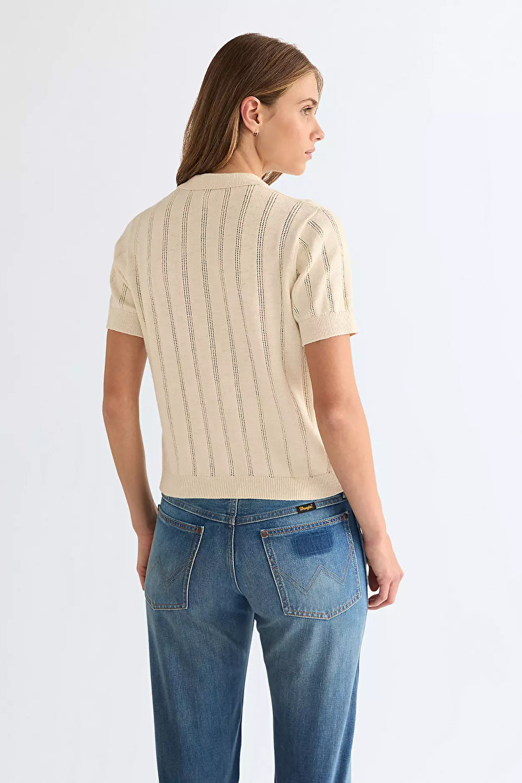 Поло Wrangler ONE POCKET POLO Slim Fit (112378094) Білий