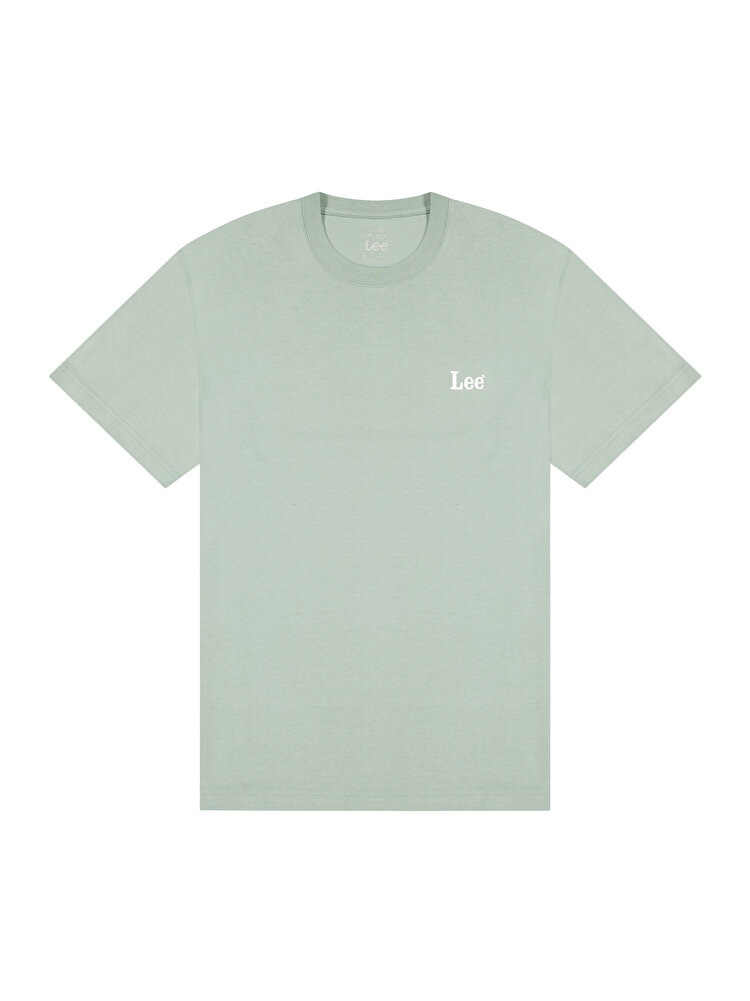 Футболка LEE SS SMALL LOGO TEE Relaxed Fit (112376467) Зеленый