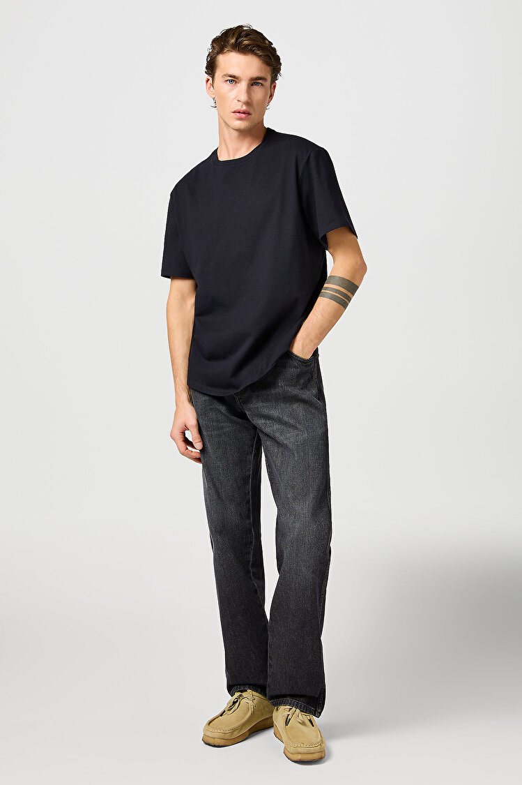 Футболка Wrangler SS SOLID TEE Relaxed Fit (112365120) Чорний