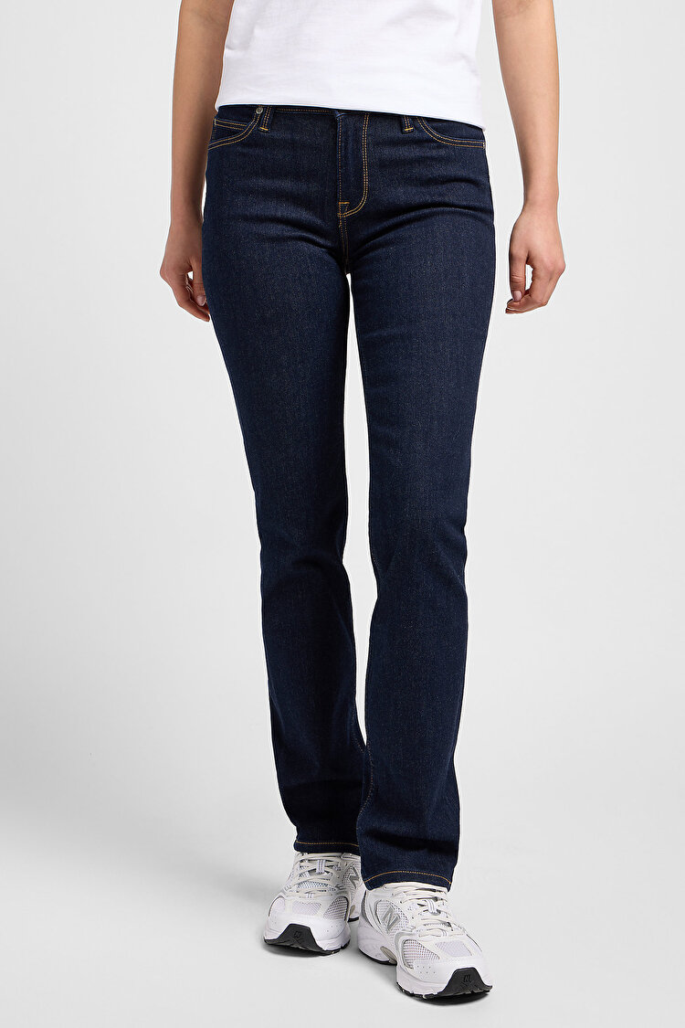 Джинси LEE MARION Regular Fit (112105808) Темно-синій