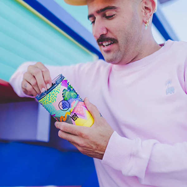 Термочашка COOL BOTTLES Mediterranean 330 мл. (0429V)