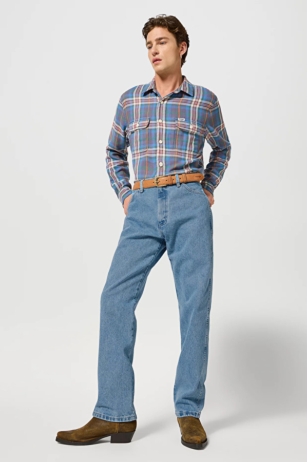 Джинси Wrangler 13MWZ Boot Fit (112358497) Голубий