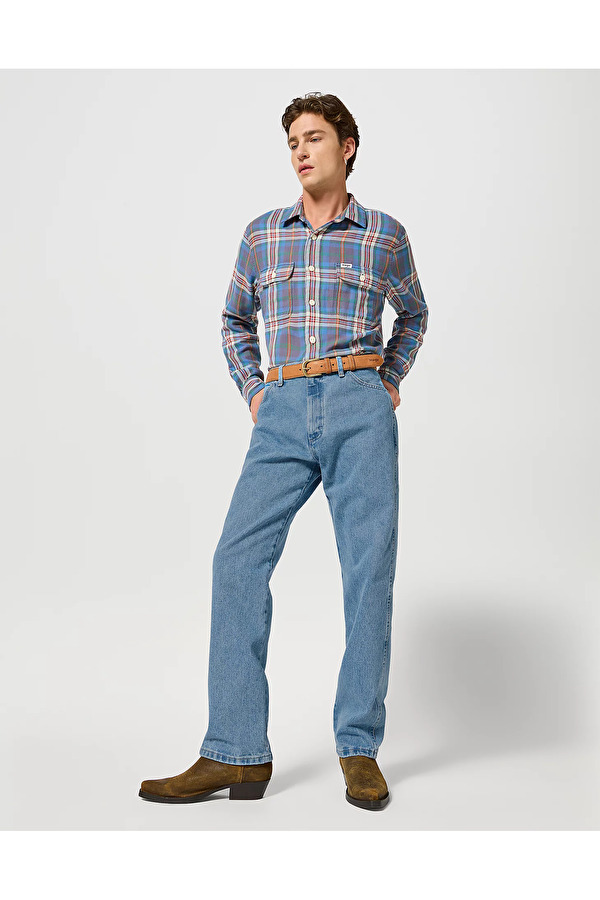 Джинси Wrangler 13MWZ Boot Fit (112358497) Голубий