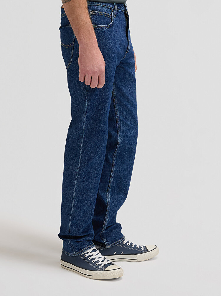 Джинси LEE WEST Regular Fit (112376401) Синій