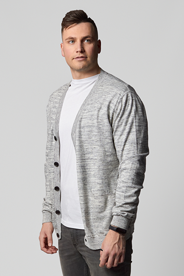 Кардиган LEE Cardigan Knit (L83DOT37) Серый
